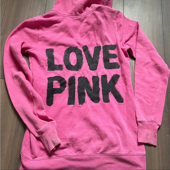 Victoria's Secret Tops - Victoria's Secret Pink zip up hoodie
